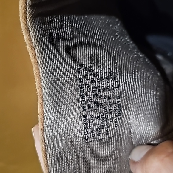 A Rockport Total Motion Trixie Perf Shootie bootie sandal heels suede tan brown - Picture 8 of 10